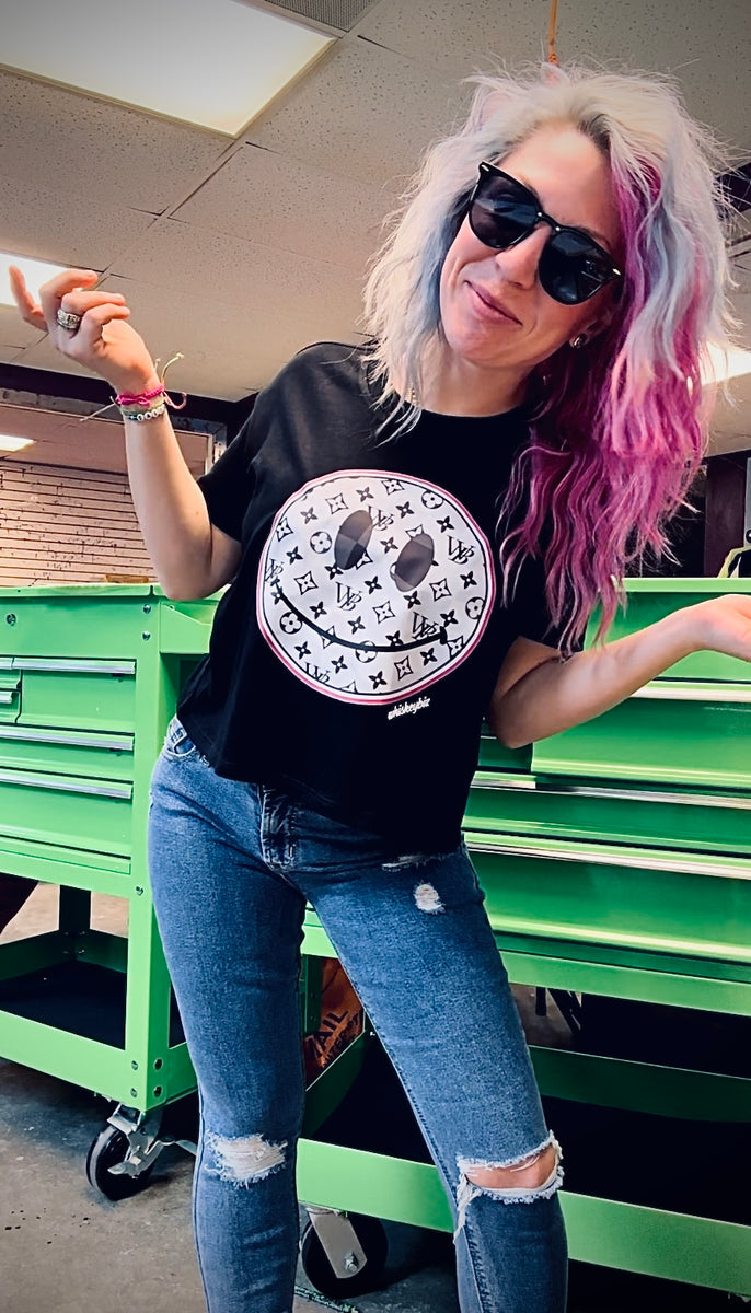 Whiskey Biz - Smile WB - Cropped Tee