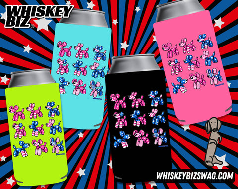 Patriotic Pups - Can Holder