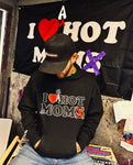 I <3 A HOT MOM - Black