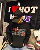 I <3 A HOT MOM - Black