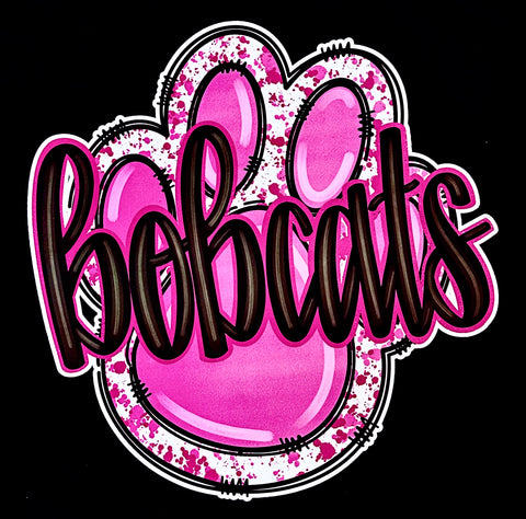 Bobcats Pink - Adult / Youth