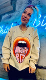 WB MOUTH Orange- SWEATSHIRT