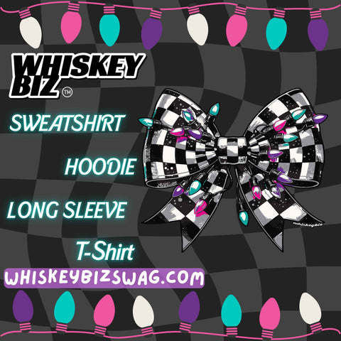It's LIT - Checkered Racing Bow