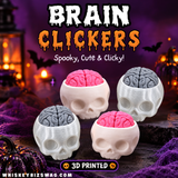 Skull Brain Clickers