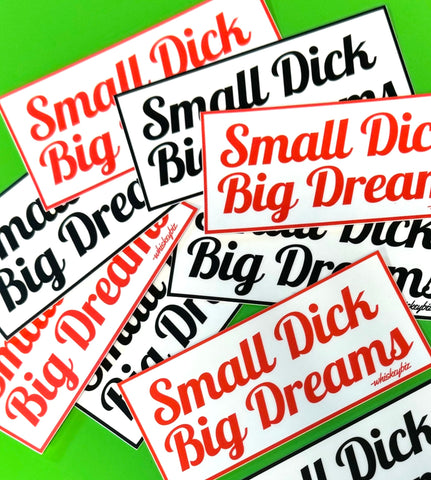 Small D Big Dreams - Rectangle Sticker