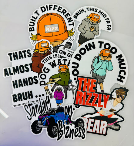 Teenager Sticker - Individual or Sticker 7 Pack