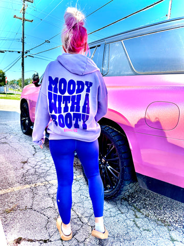 Moody Booty Hoodie - purple