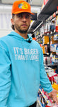 It’s Bigger Than It Looks (Teal) Hoodie
