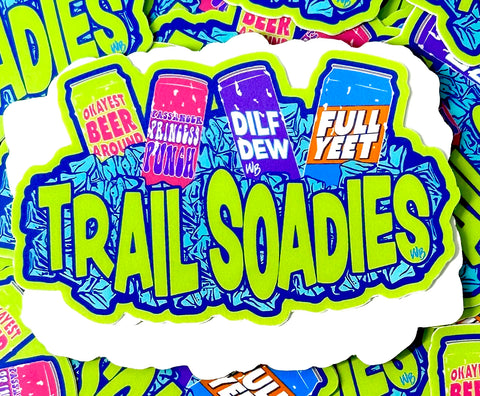 TRAIL SOADIES - STICKER