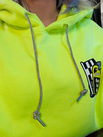 ADD ON: Bedazzled Hoodie Strings