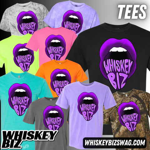 PURPLE LIPS ROCKER - TEE