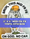 Teenager Sticker - Individual or Sticker 7 Pack