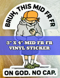Teenager Sticker - Individual or Sticker 6 Pack