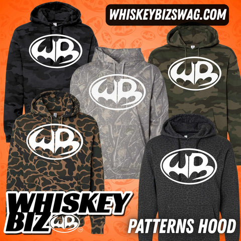WB BAT OVAL - PATTERNS HOODIE