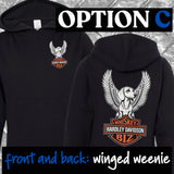 YOUTH Hardley Davidson - Wings and Weens