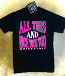 NEW - ALL THIS & TITS- Sweatshirt/ Tee