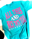 ALL THIS AND NICE TITS - Tee. Sweatshirt. Crop