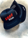 SDBD HAT 90s- SnapBack Flatbill Foam Hat