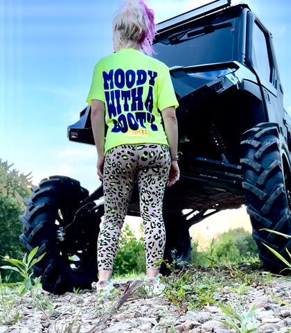 Neon - MOODY with a BOOTY - TEE