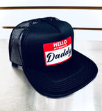 hello my name is DADDY - SnapBack Flat-bill Hat