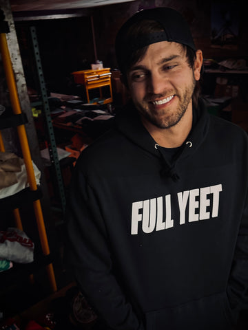 Full Yeet - Black Hoodie