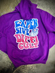 Difficult & Expensive 2.0  - Hoodie / Sweatshirt - Purple