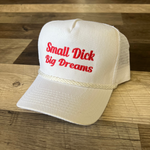 White SDBD Hat - RESTOCKED