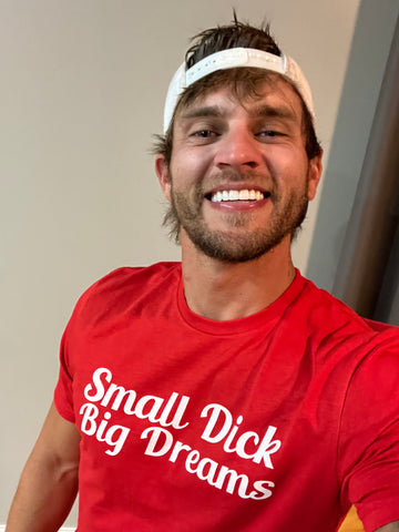 Small D Big Dreams (Red) Tee