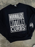 Normalize Hitting Curbs Tee/ Crew - FRONT LOGO