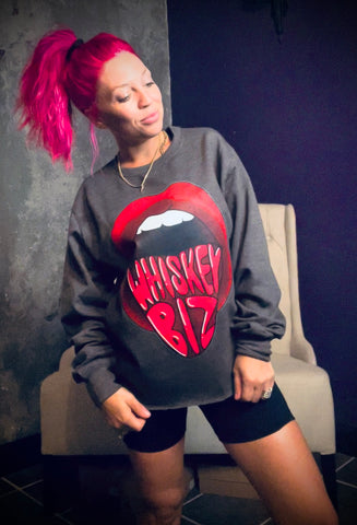 Lips Rocker WB - SWEATSHIRT