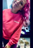 Fueled by Anxiety & Energy Drinks - SWEATSHIRT back logo